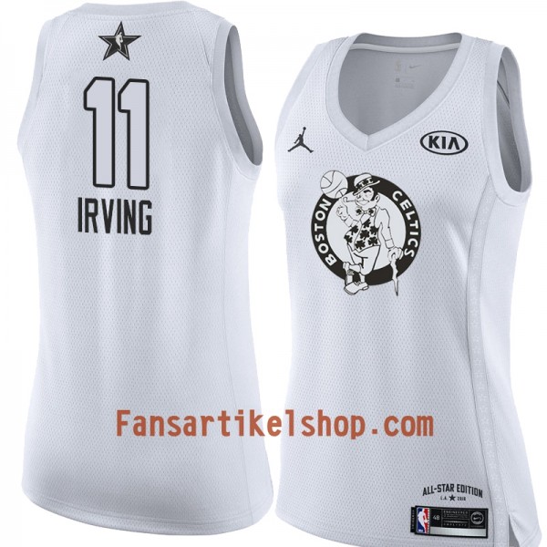 Boston Celtics Trikot Kyrie Irving 11 2018 All-Star Jordan Brand Weiß Swingman - Dame Boston Celtics Trikot Kyrie Irving 11 2018 All-Star Jordan Brand Weiß Swingman - Dame